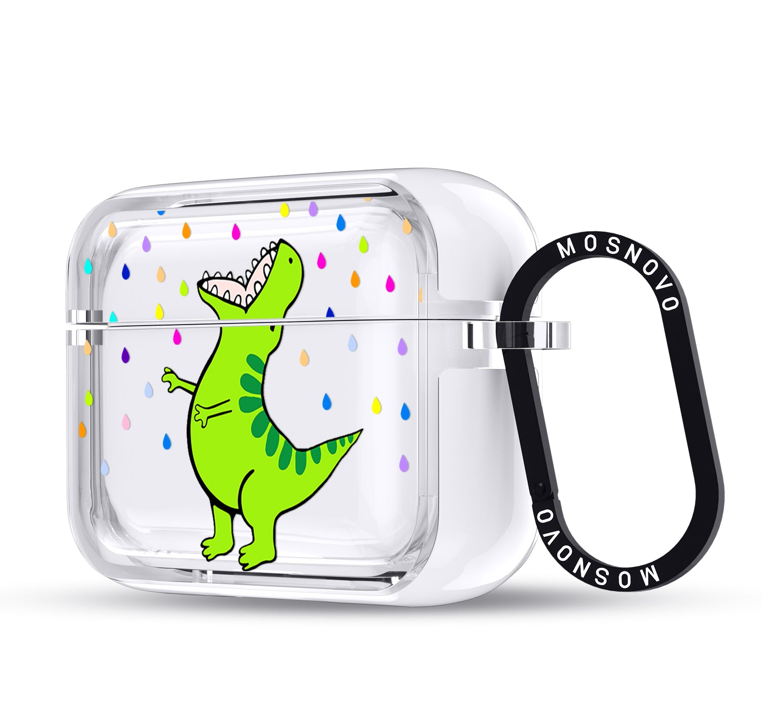 Rainbow Dinosaur Airpods Pro 3 Case
