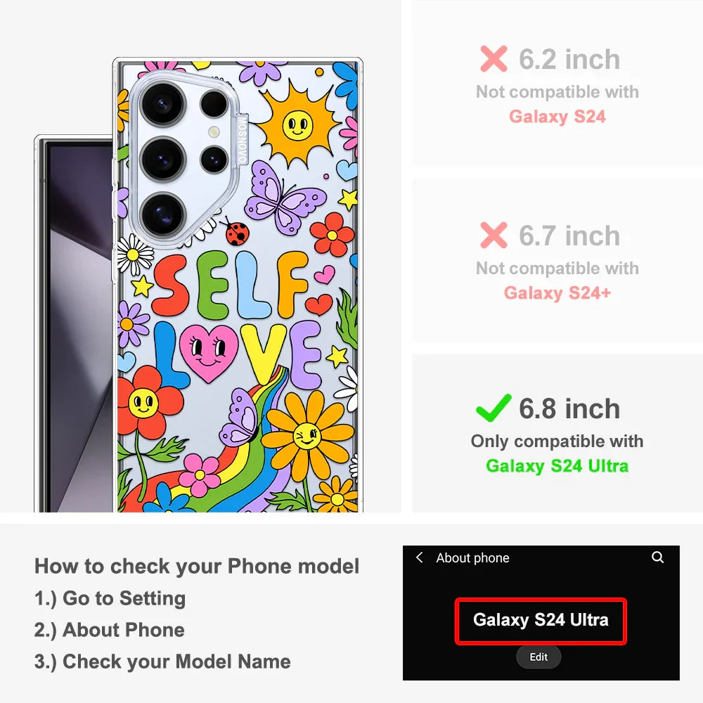 Self-love Phone Case - Samsung Galaxy S24 Ultra Case