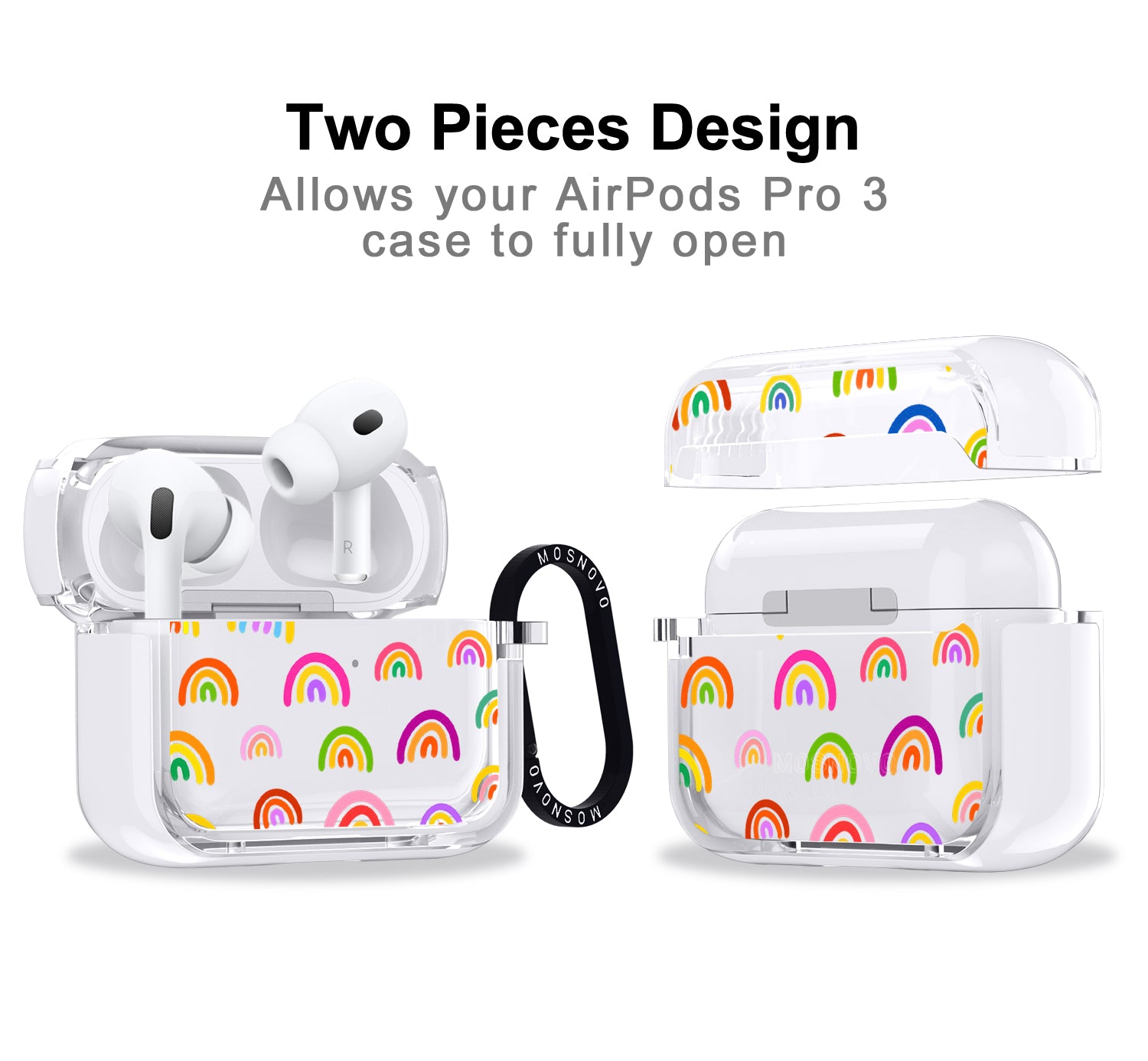 Aesthetic Rainbow Airpods Pro 3 Case