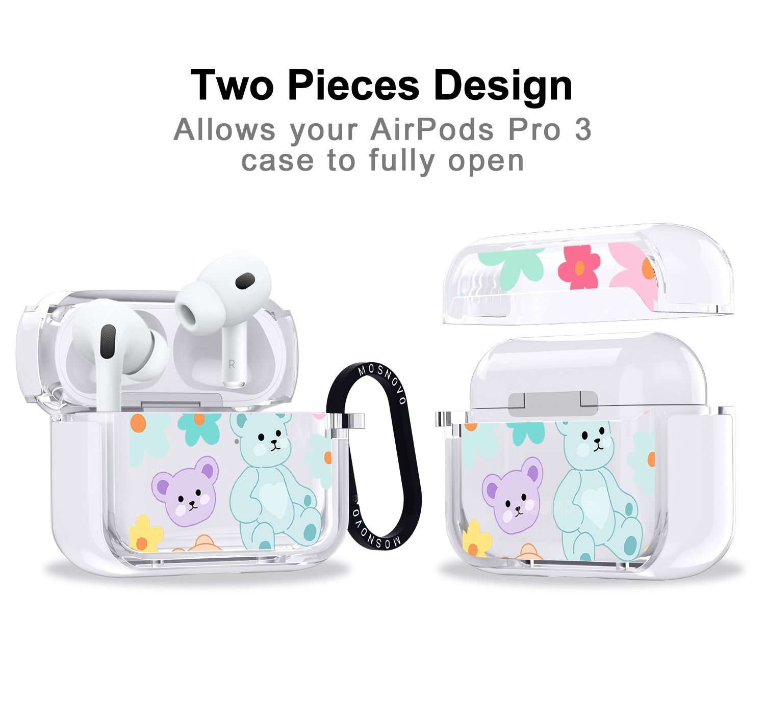 Cute Teddy Bear Airpods Pro 3 Case