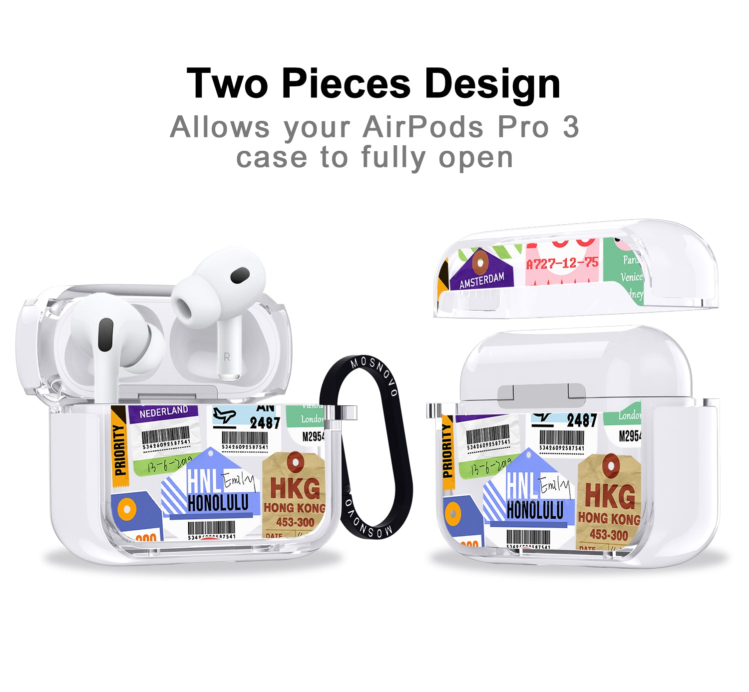 Ticket Label Airpods Pro 3 Case