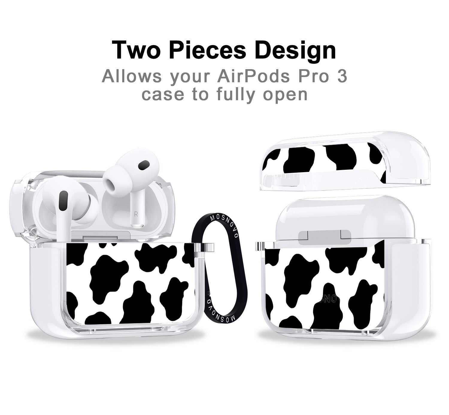 Cute Cow Moo Moo Airpods Pro 3 Case