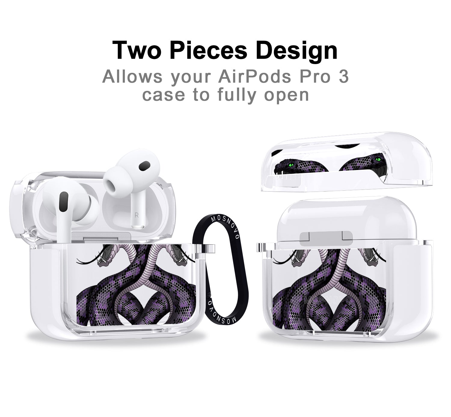 Mystery Snake Airpods Pro 3 Case
