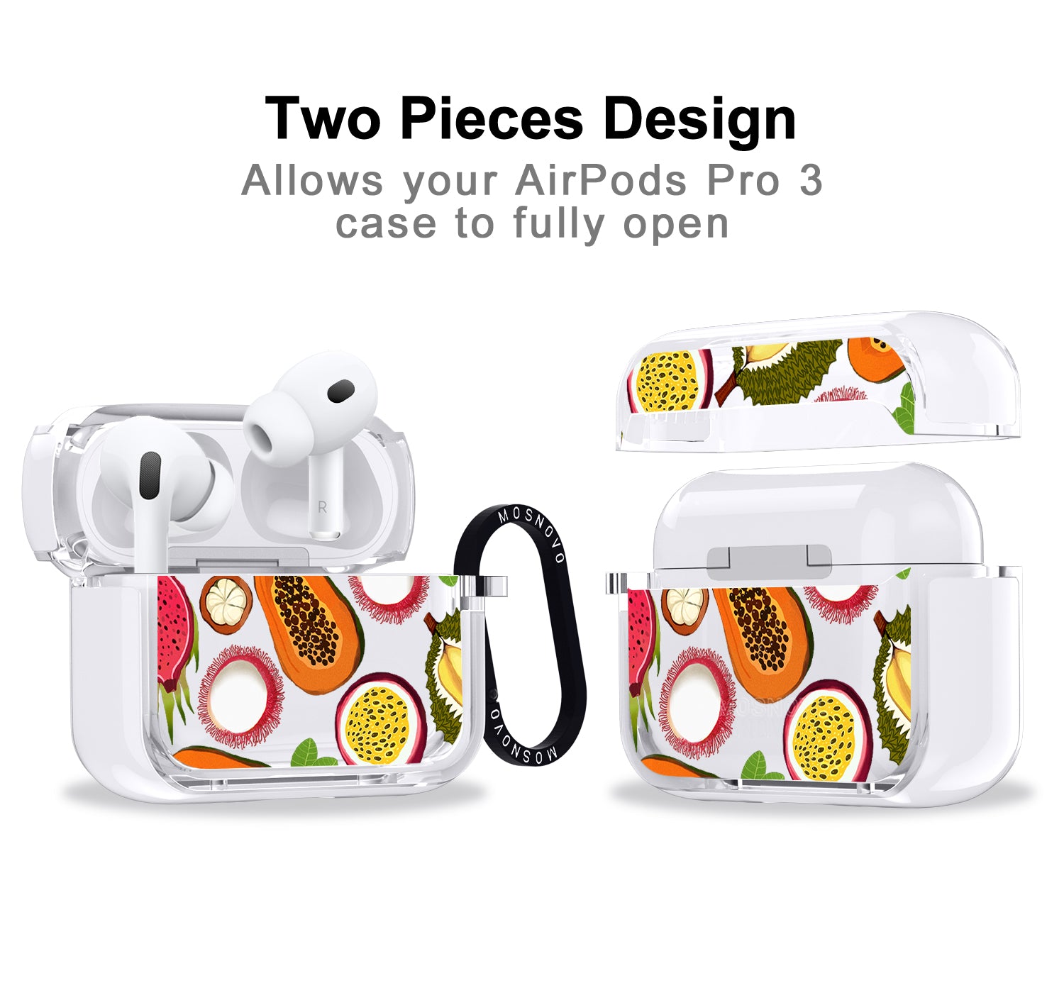 Tropical Fruits Airpods Pro 3 Case