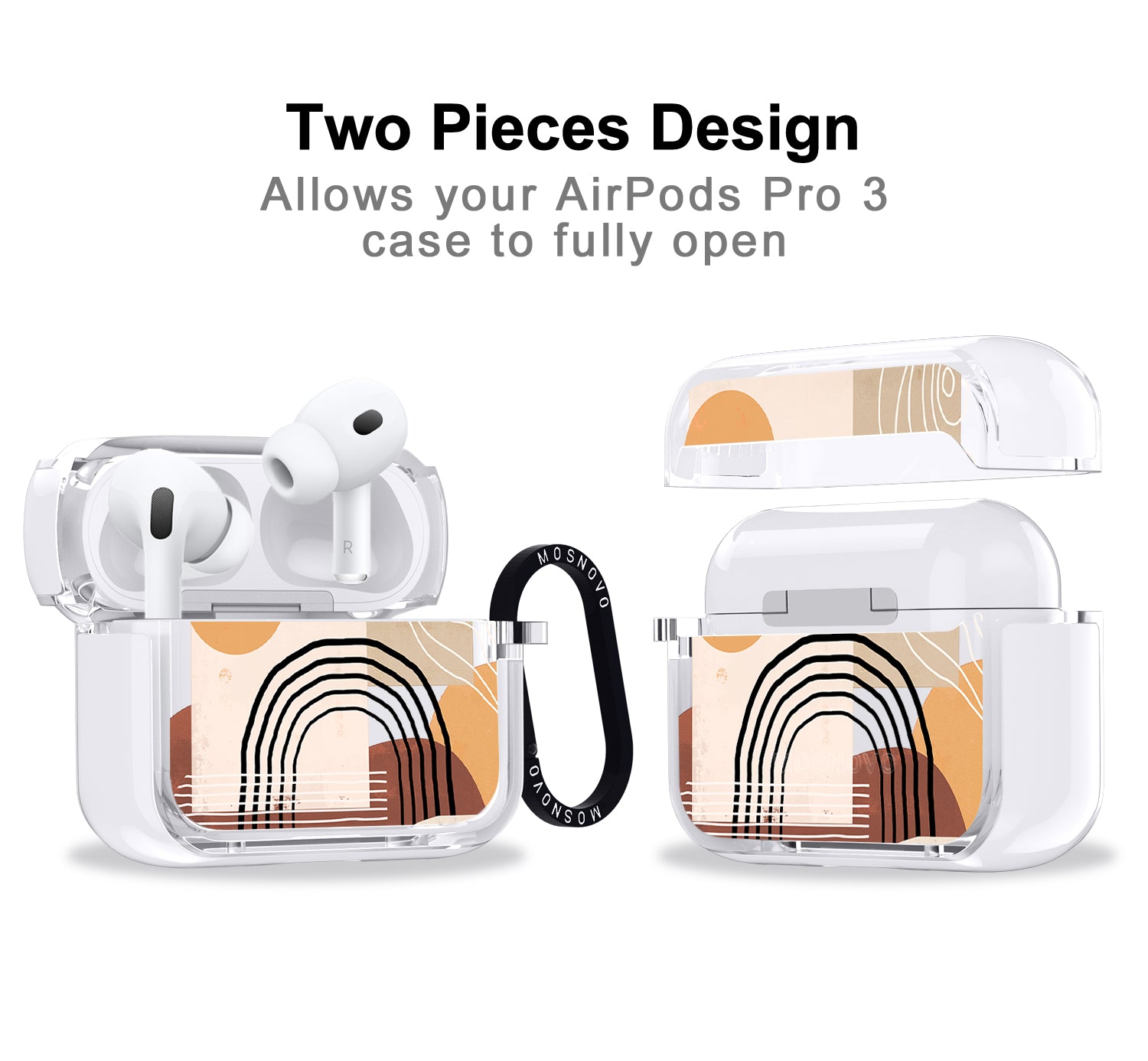Minimalist Abstract Art Airpods Pro 3 Case