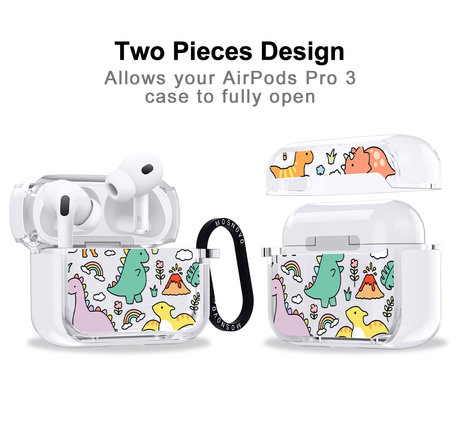 Dinosaur Land Airpods Pro 3 Case – MOSNOVO