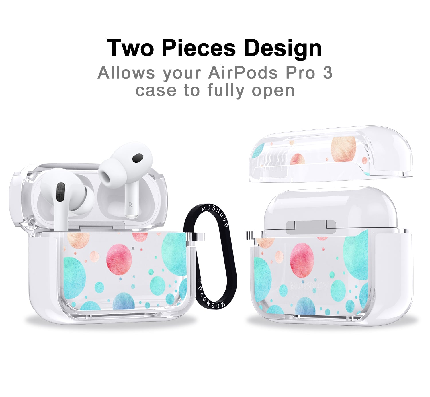 Watercolor Polka Airpods Pro 3 Case