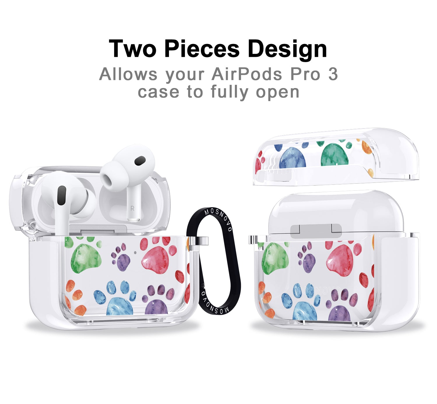 Colorful Paw Airpods Pro 3 Case