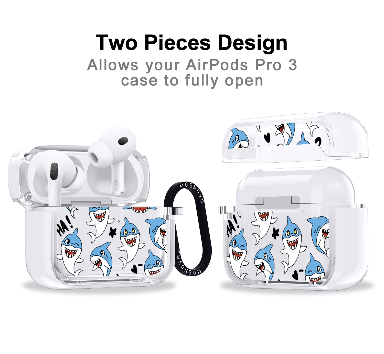 Cute Sharks Airpods Pro 3 Case