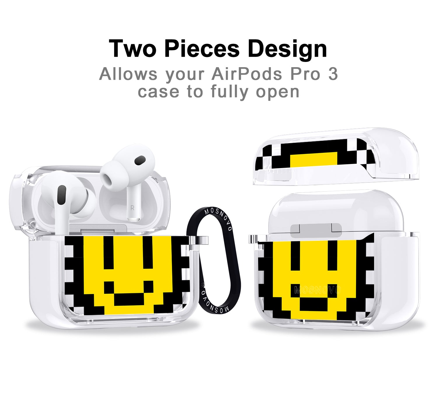 Smile Checkered Airpods Pro 3 Case