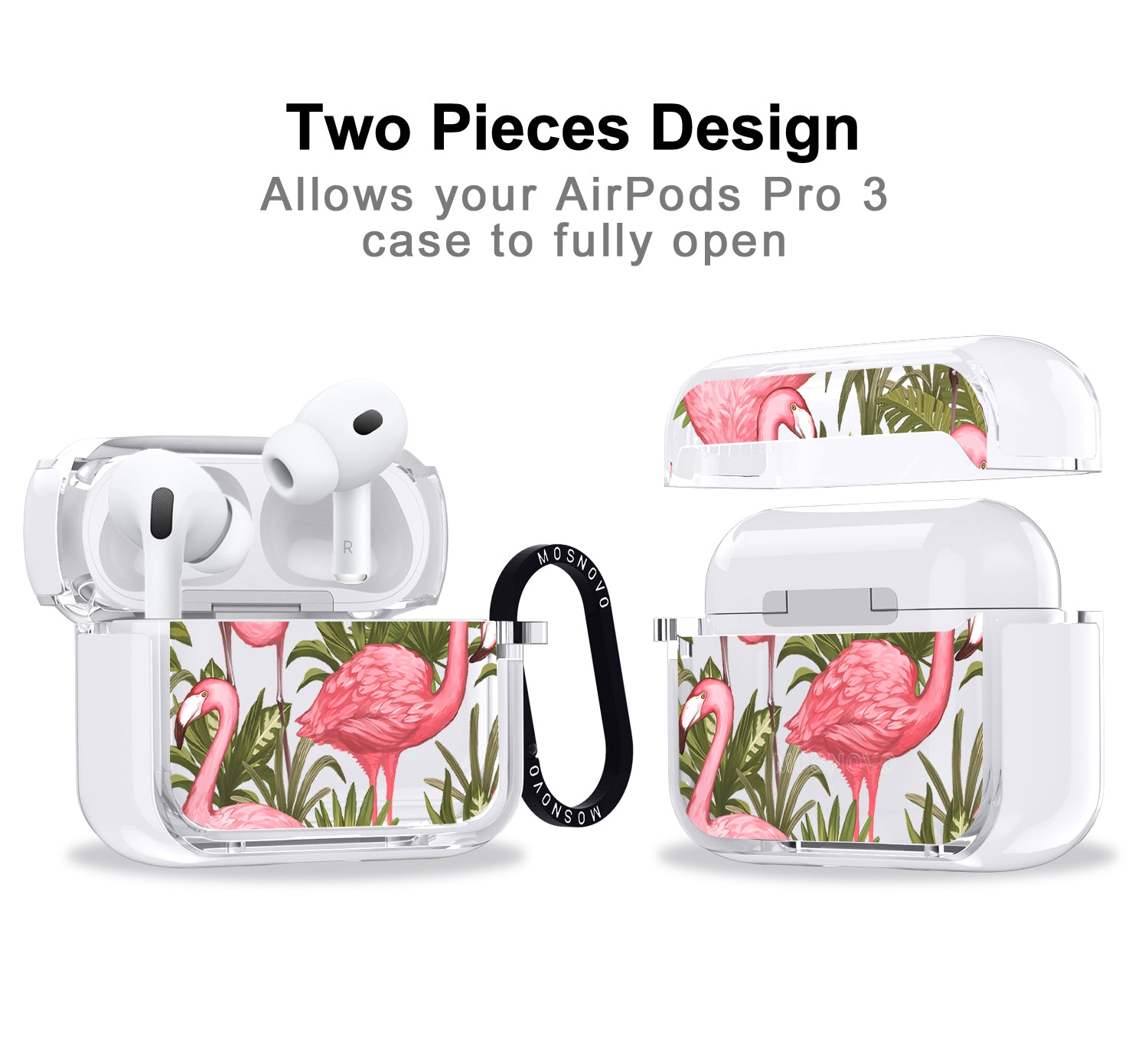 Flamingo Art Airpods Pro 3 Case