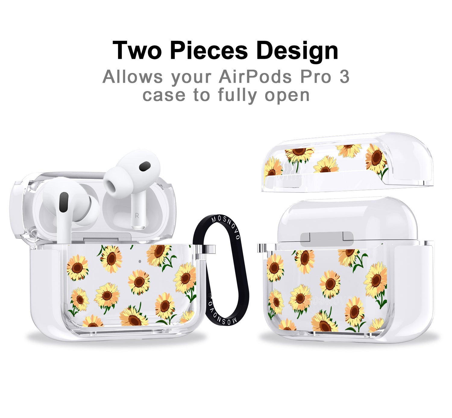 Sunflowers Airpods Pro 3 Case – MOSNOVO