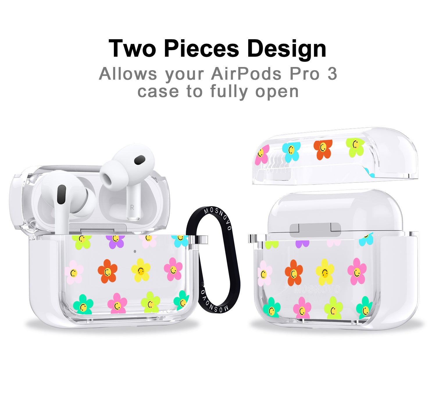 Smile Floral Airpods Pro 3 Case