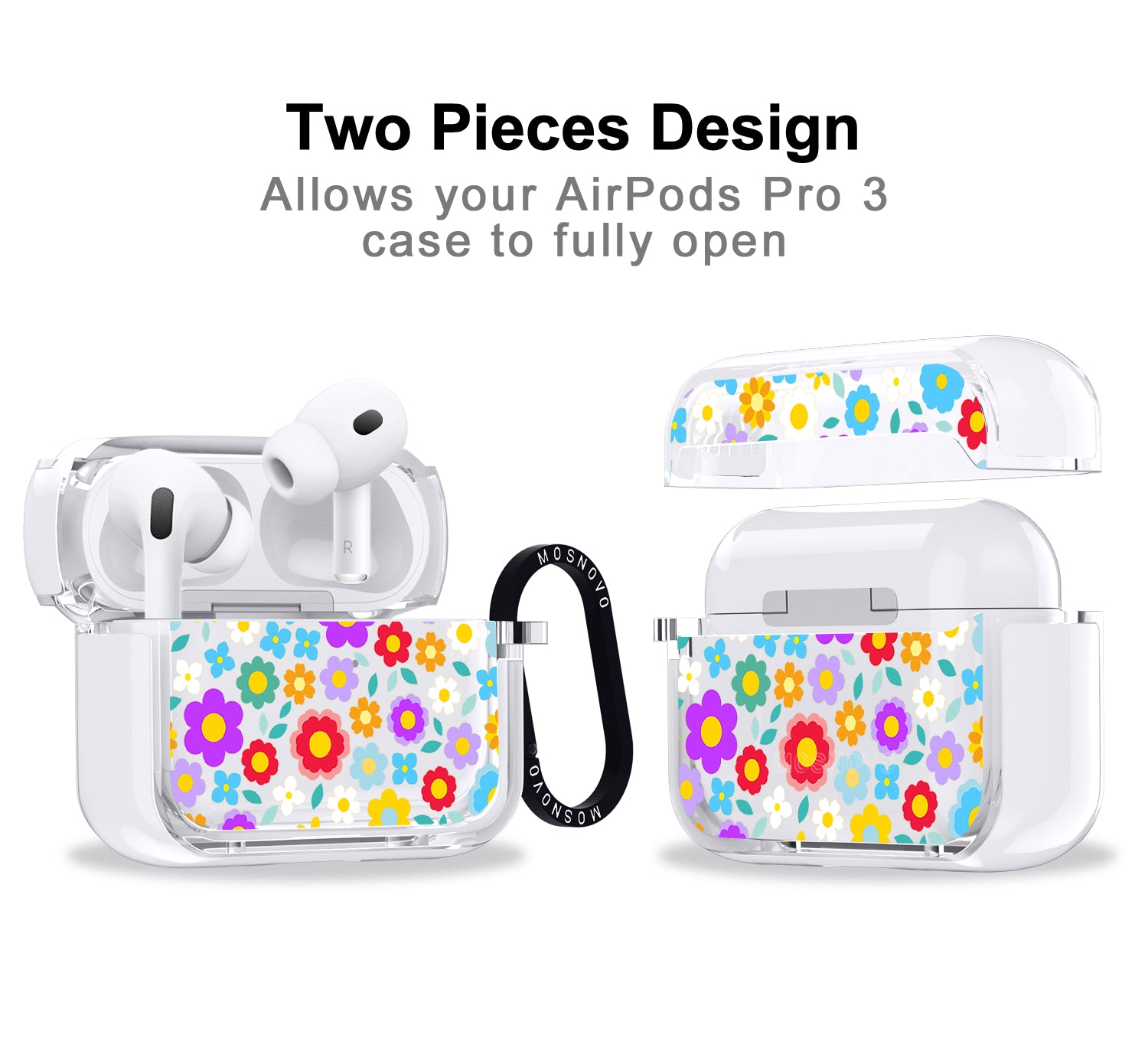 Retro Flower Airpods Pro 3 Case