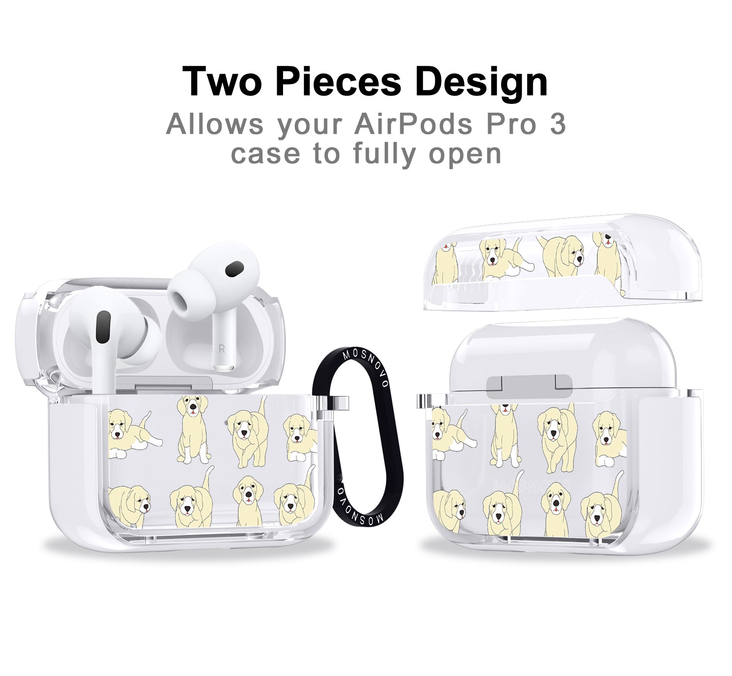 Golden Retriever Airpods Pro 3 Case