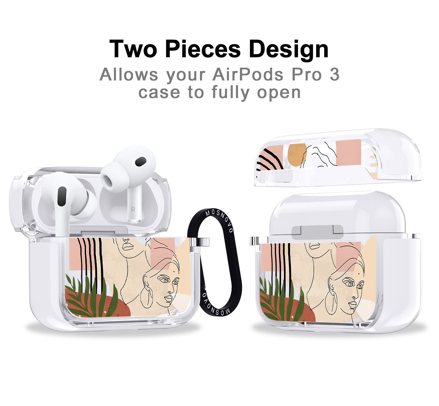 Modern Collage Art Airpods Pro 3 Case