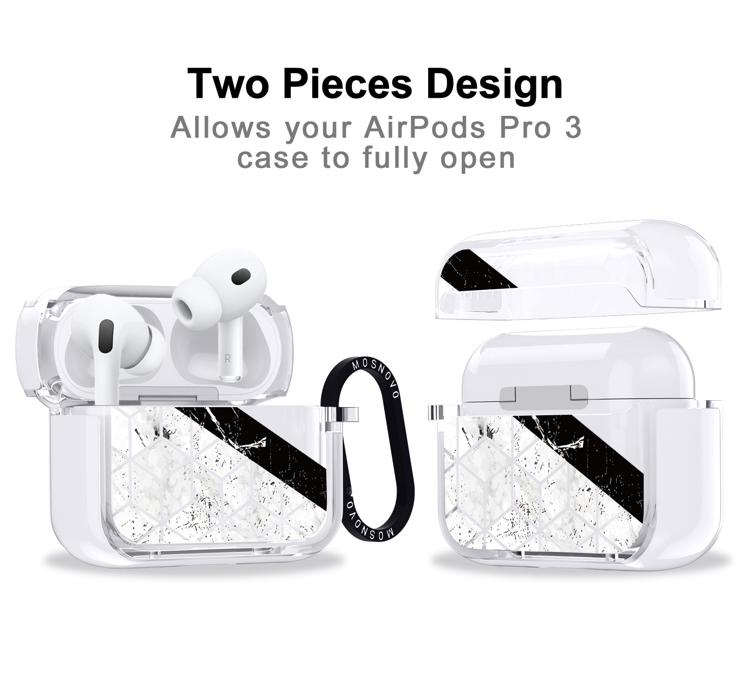 Marble Block Art Airpods Pro 3 Case