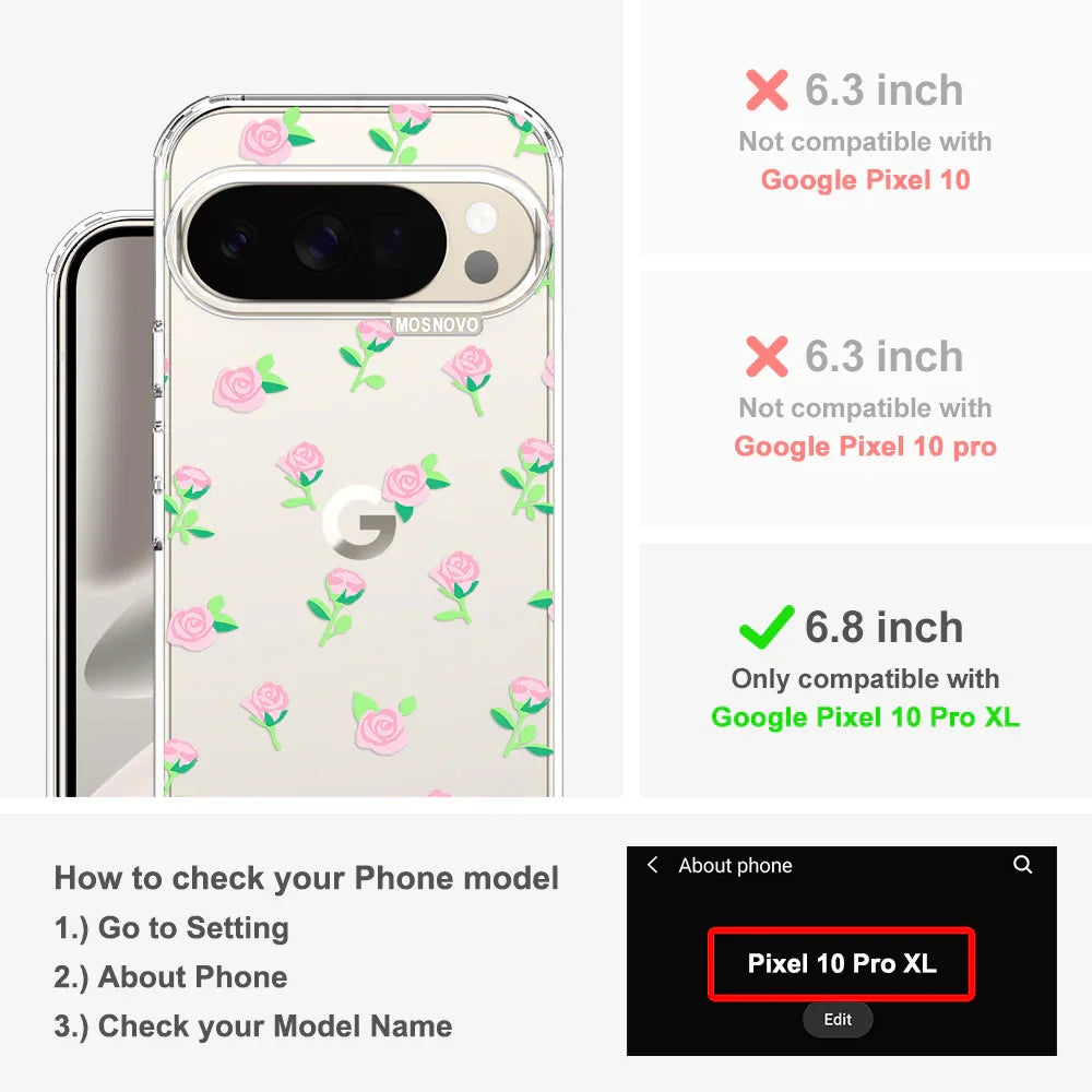 Custodia In Pelle PU A Portafoglio Con Fiore Per LG G8X ThinQ: Cover Protettiva Con Slot E Supporto - 2