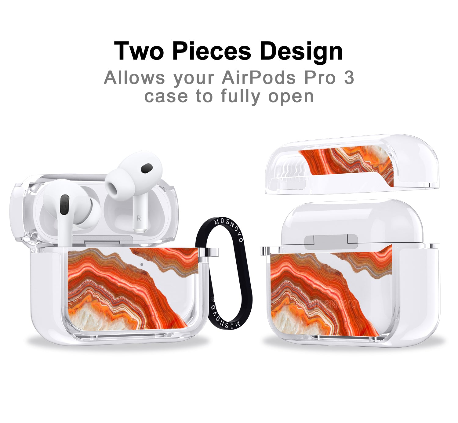 Agate Red Airpods Pro 3 Case