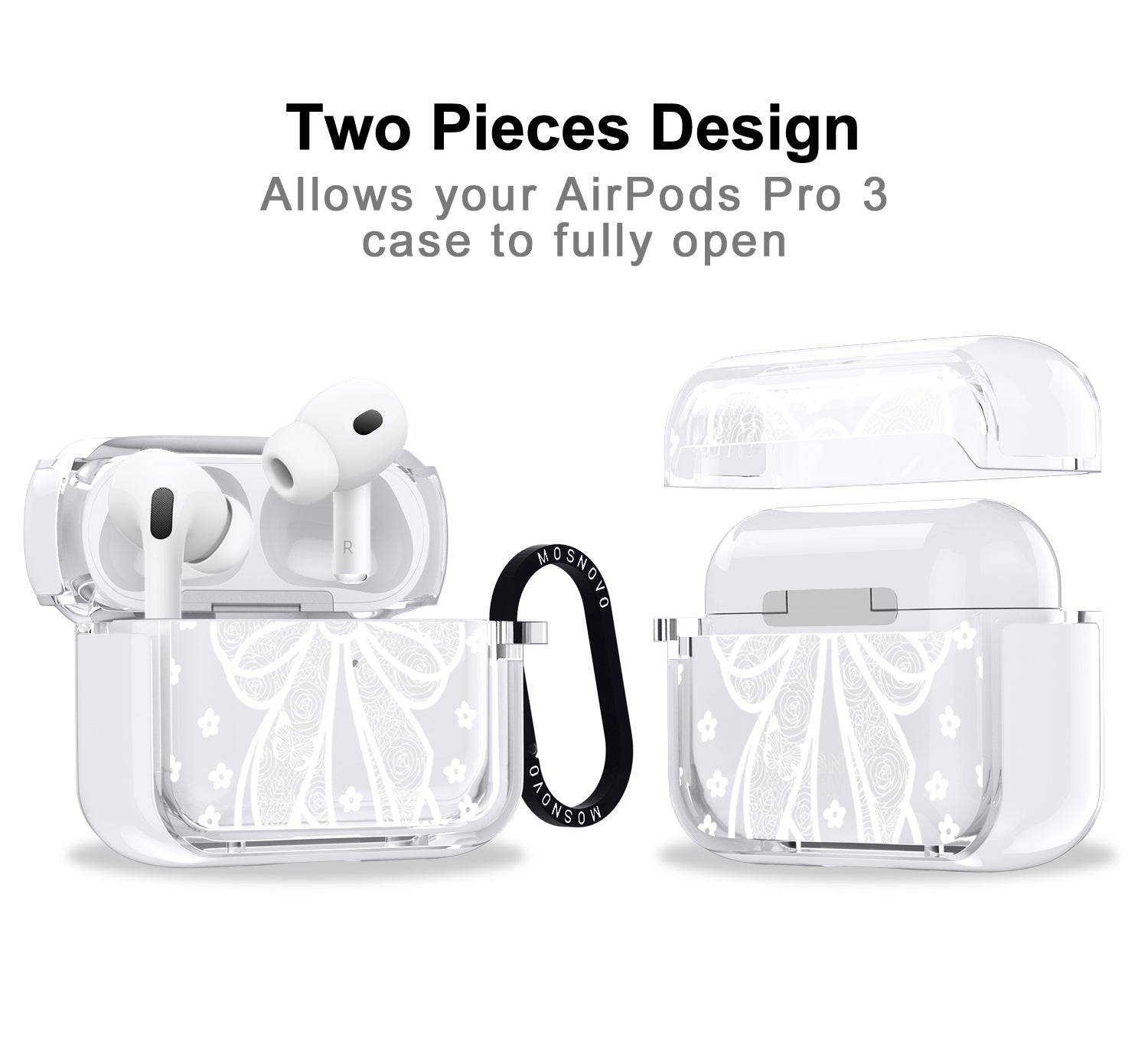 Lacey Bow Airpods Pro 3 Case