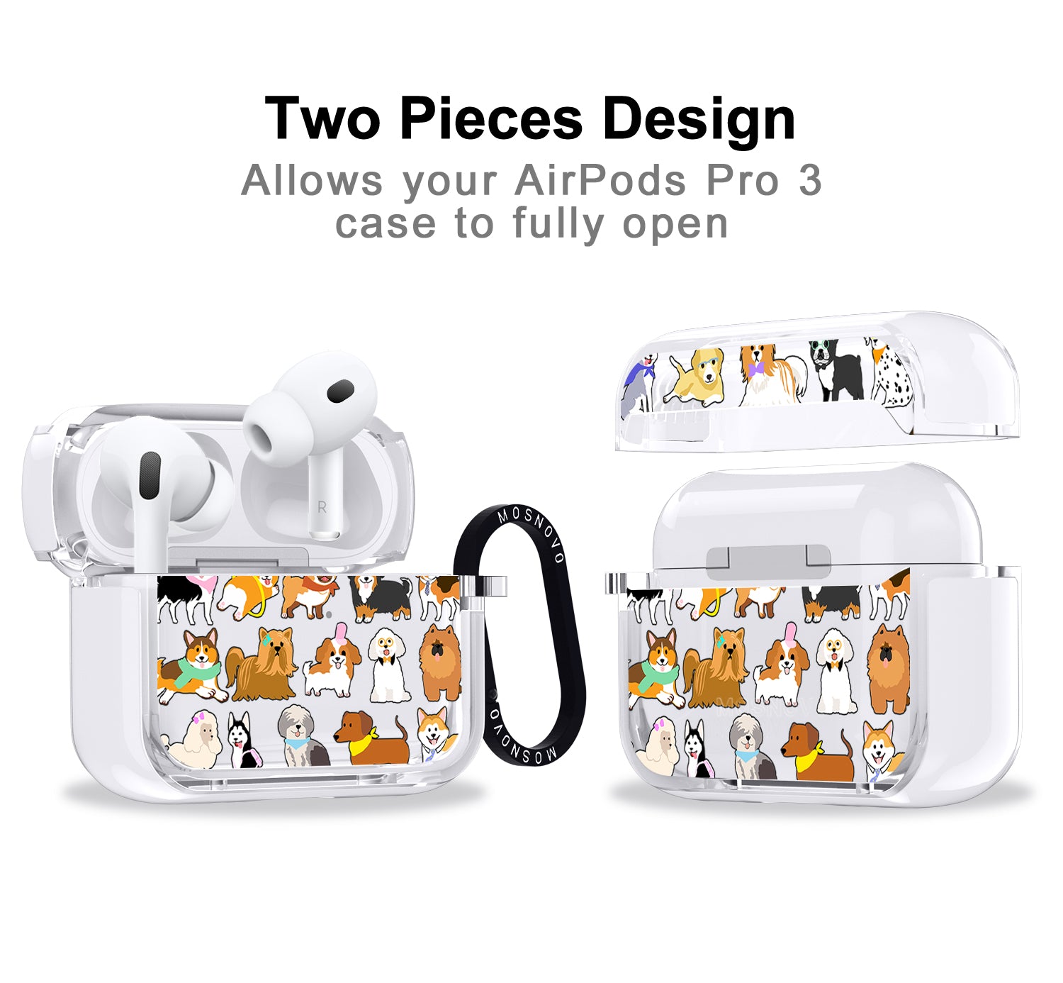 Cute Puppy Airpods Pro 3 Case