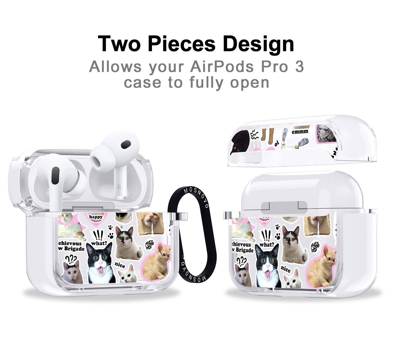 The Cat Brigade Airpods Pro 3 Case