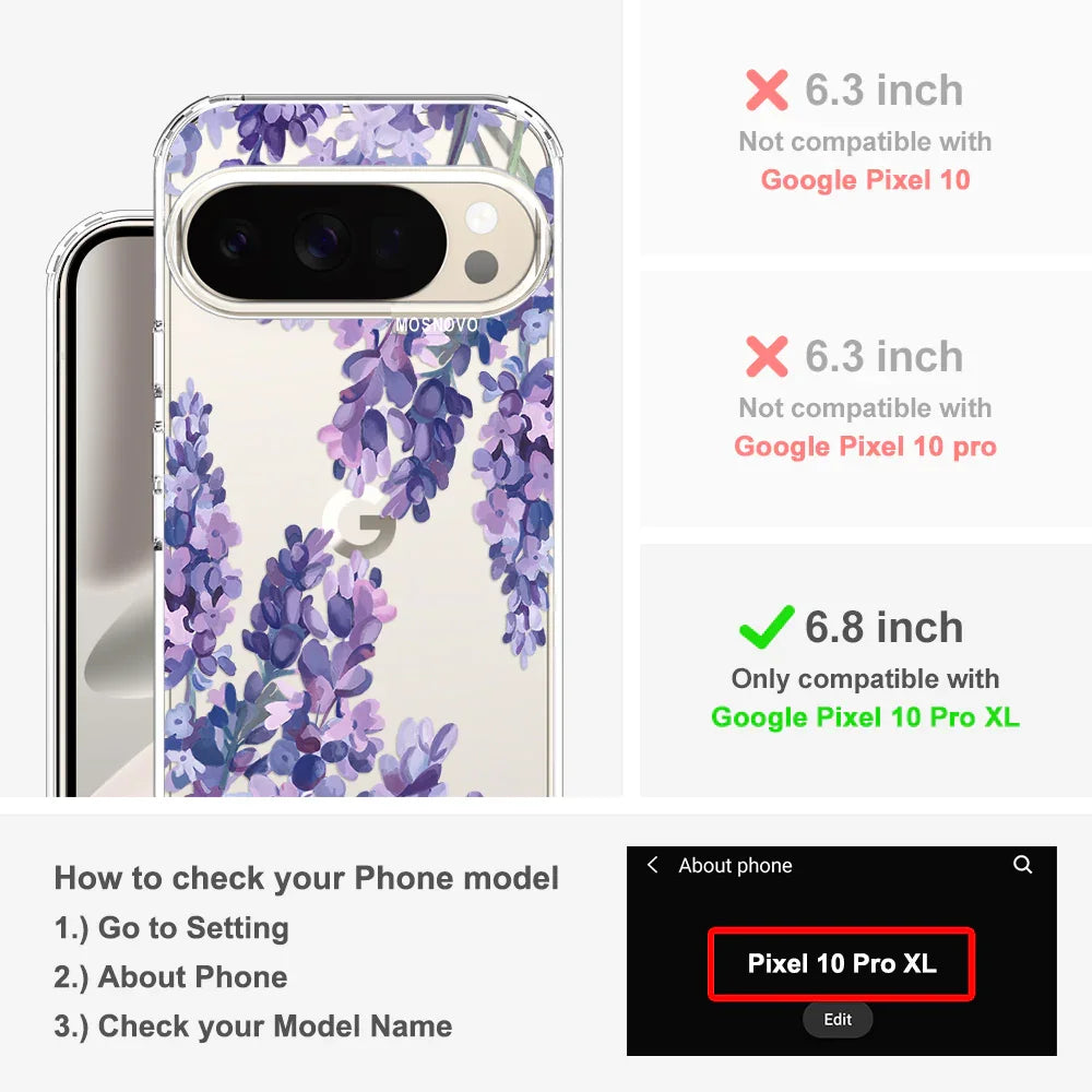 Google Pixel 10 Lavender 6.1インチ 本体 Shade Series Hybrid Case with Pixelsnap for Google Pixel 10 Pro