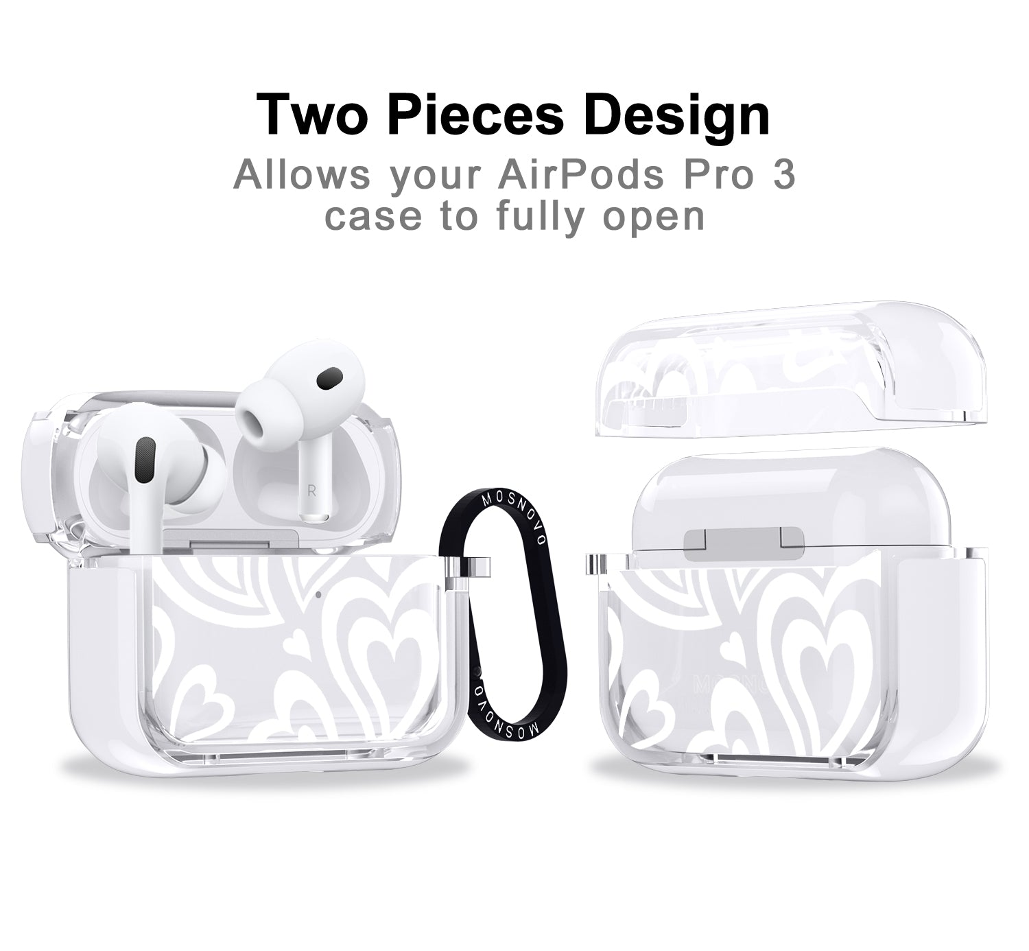 Twist Heart Airpods Pro 3 Case