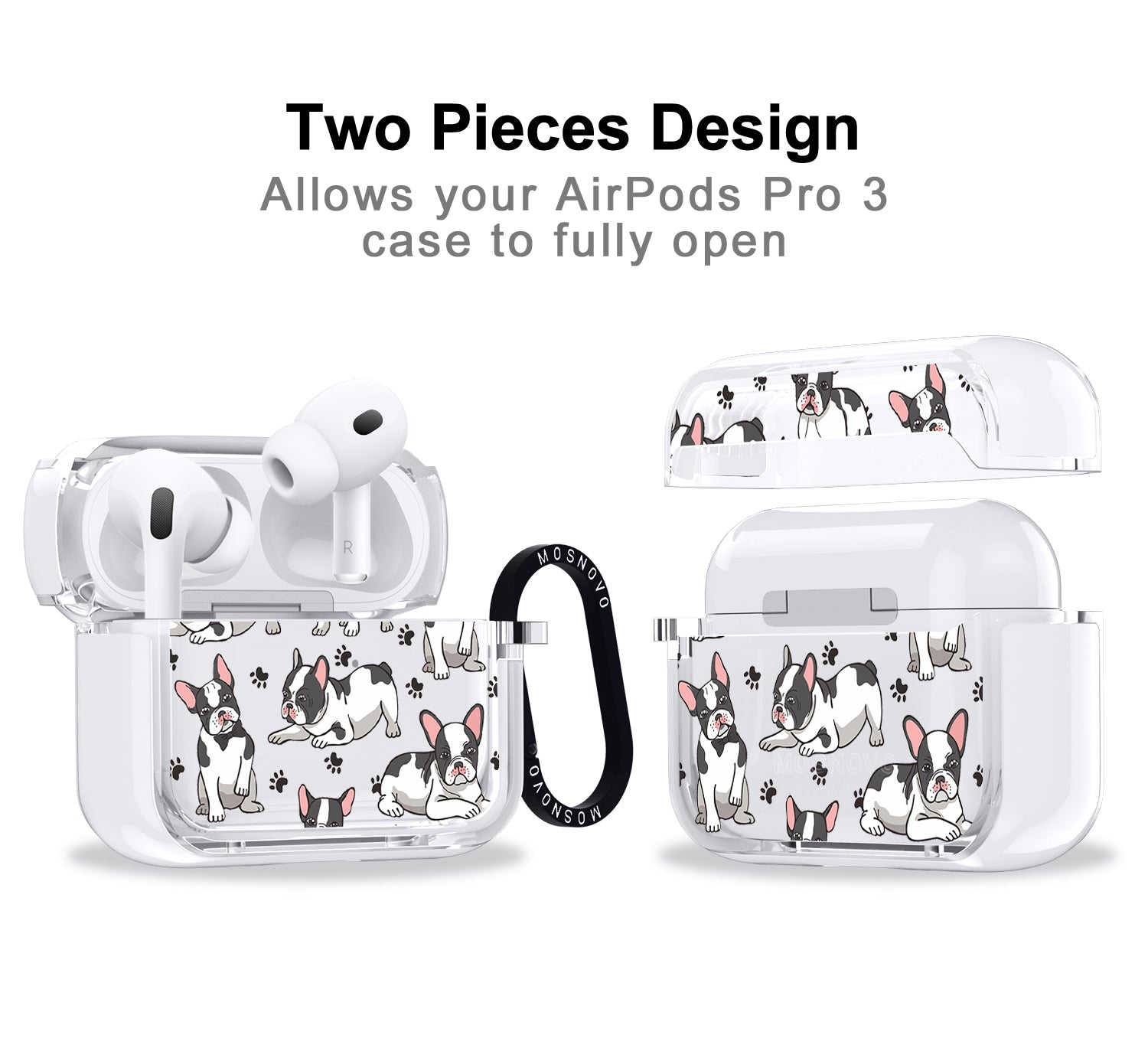 French Bulldog Airpods Pro 3 Case