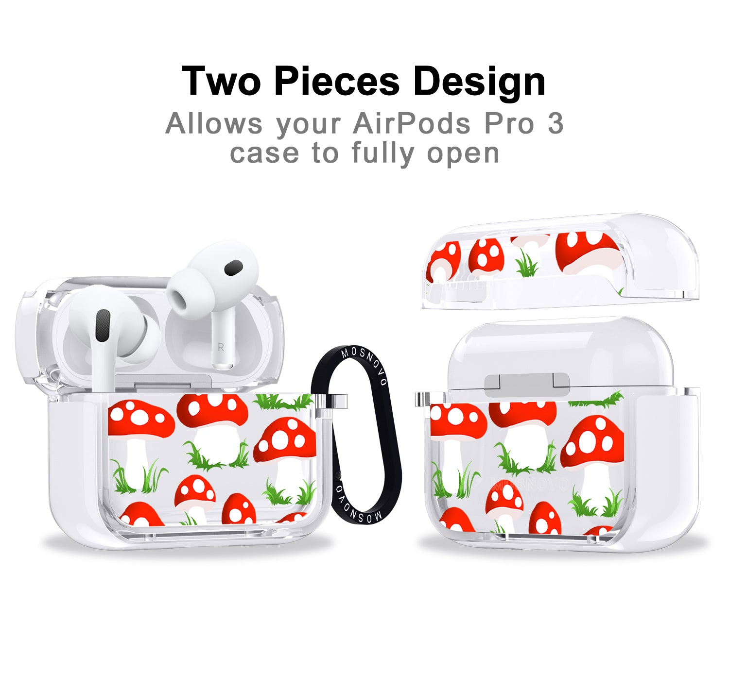 Cute Mushroom Airpods Pro 3 Case