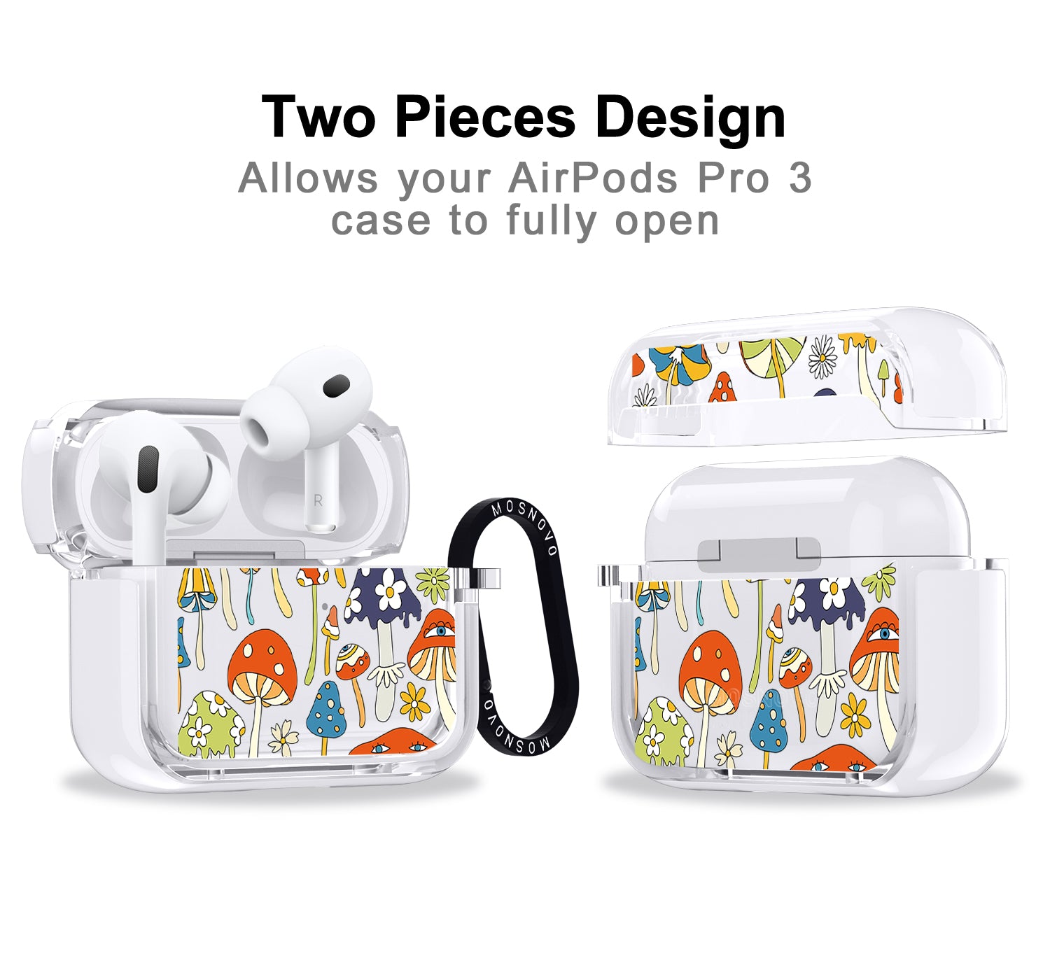 Mushroom Art Airpods Pro 3 Case