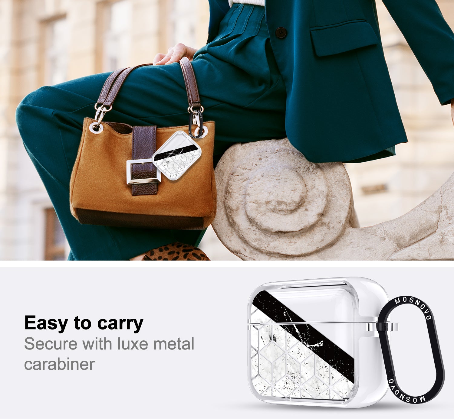 Marble Block Art Airpods Pro 3 Case