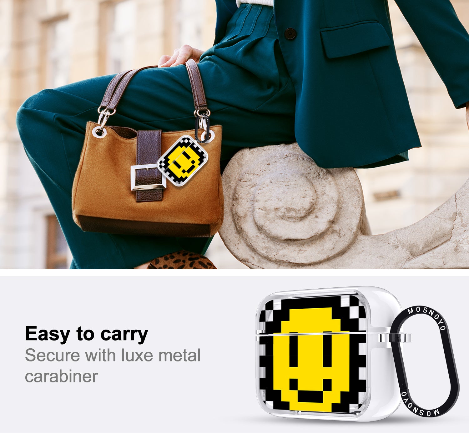 Smile Checkered Airpods Pro 3 Case