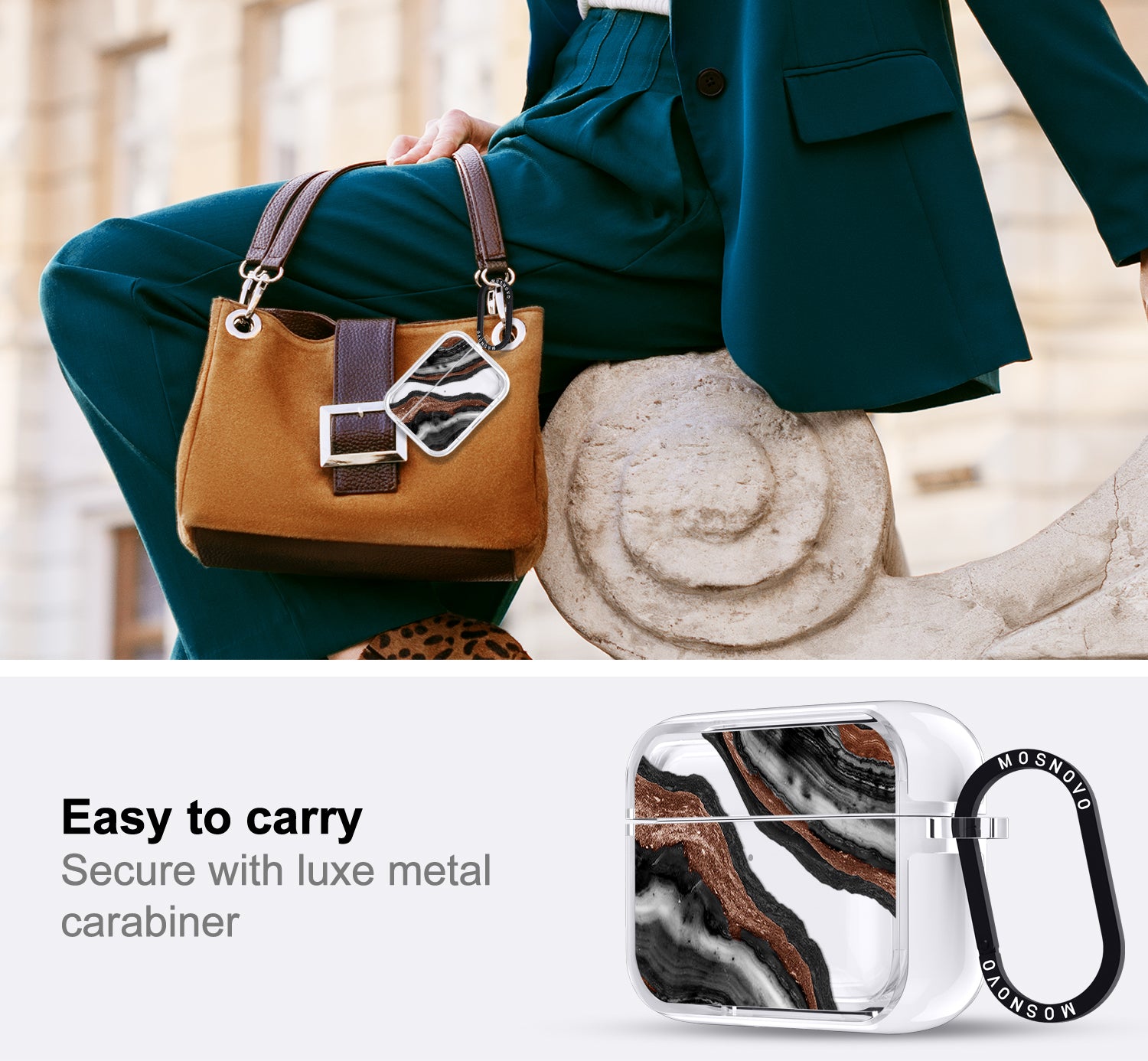 Black Agate Airpods Pro 3 Case