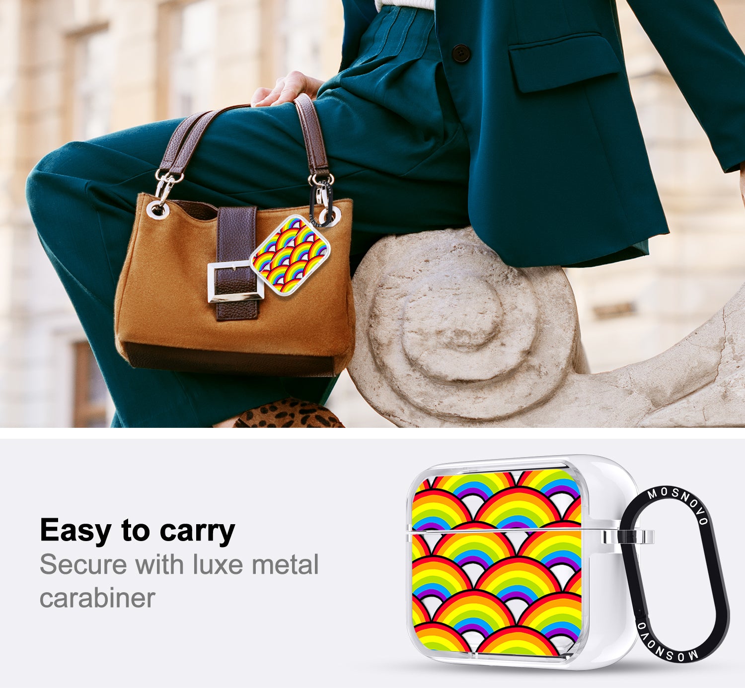 Rainbow Waves Airpods Pro 3 Case