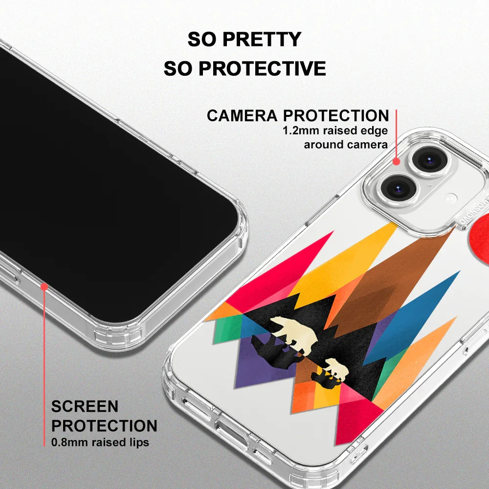 Mama Bear Phone Case - iPhone 16 Plus Case Clear