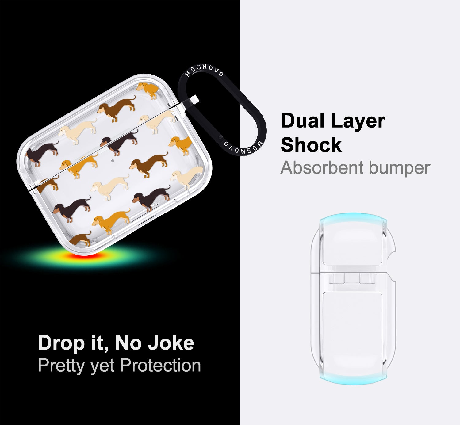 Cute Dachshund Airpods Pro 3 Case