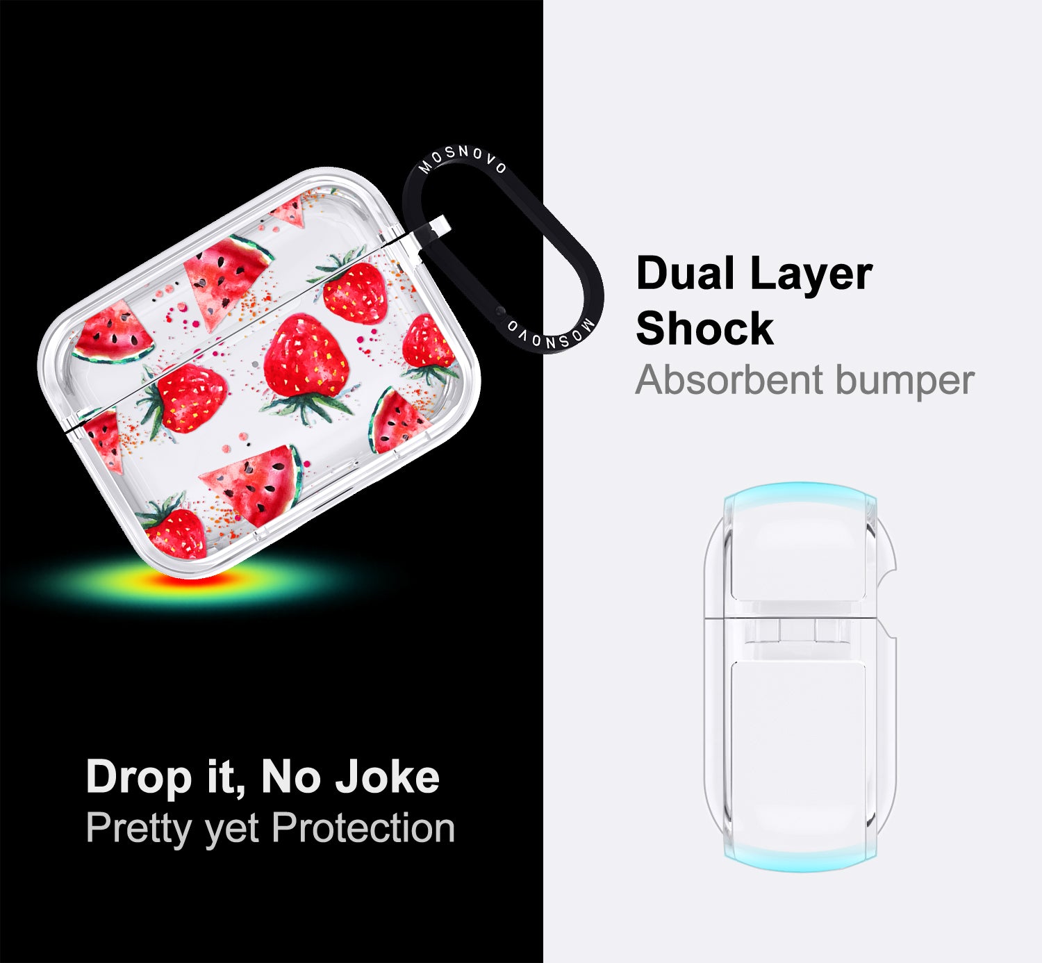 Watermelon Strawberry Airpods Pro 3 Case
