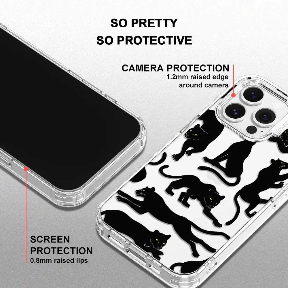 Black Panther Phone Case - iPhone 13 Pro Case Clear