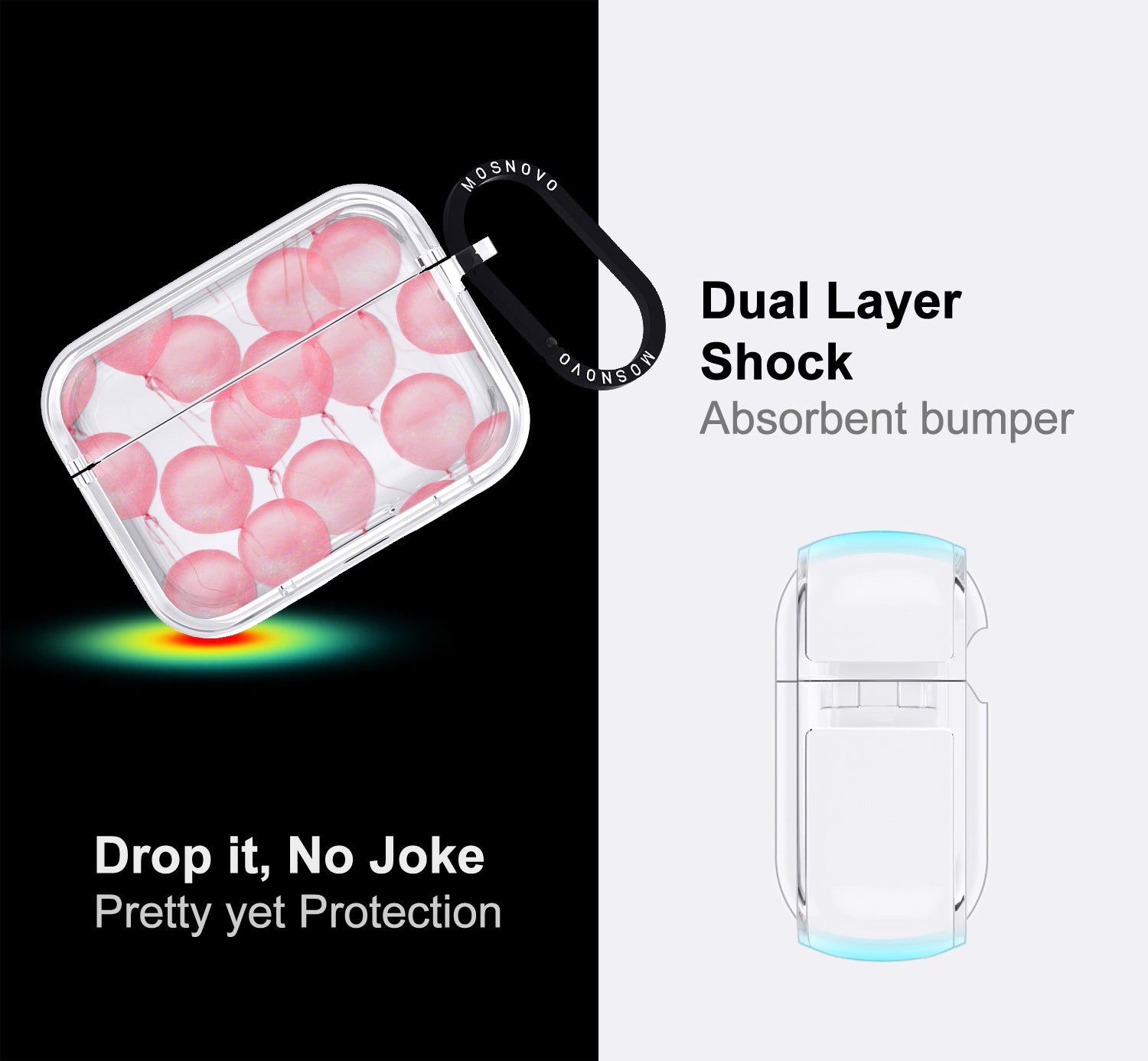 Pink Ballons Airpods Pro 3 Case