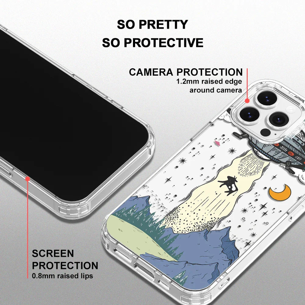 UFO Phone Case - iPhone 13 Pro Max Case Clear