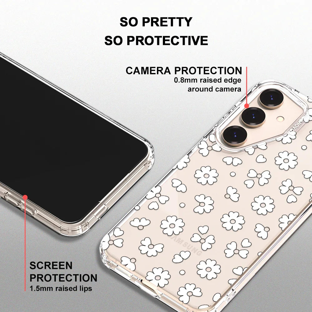 Floret Phone Case - Samsung Galaxy S24 Case Clear