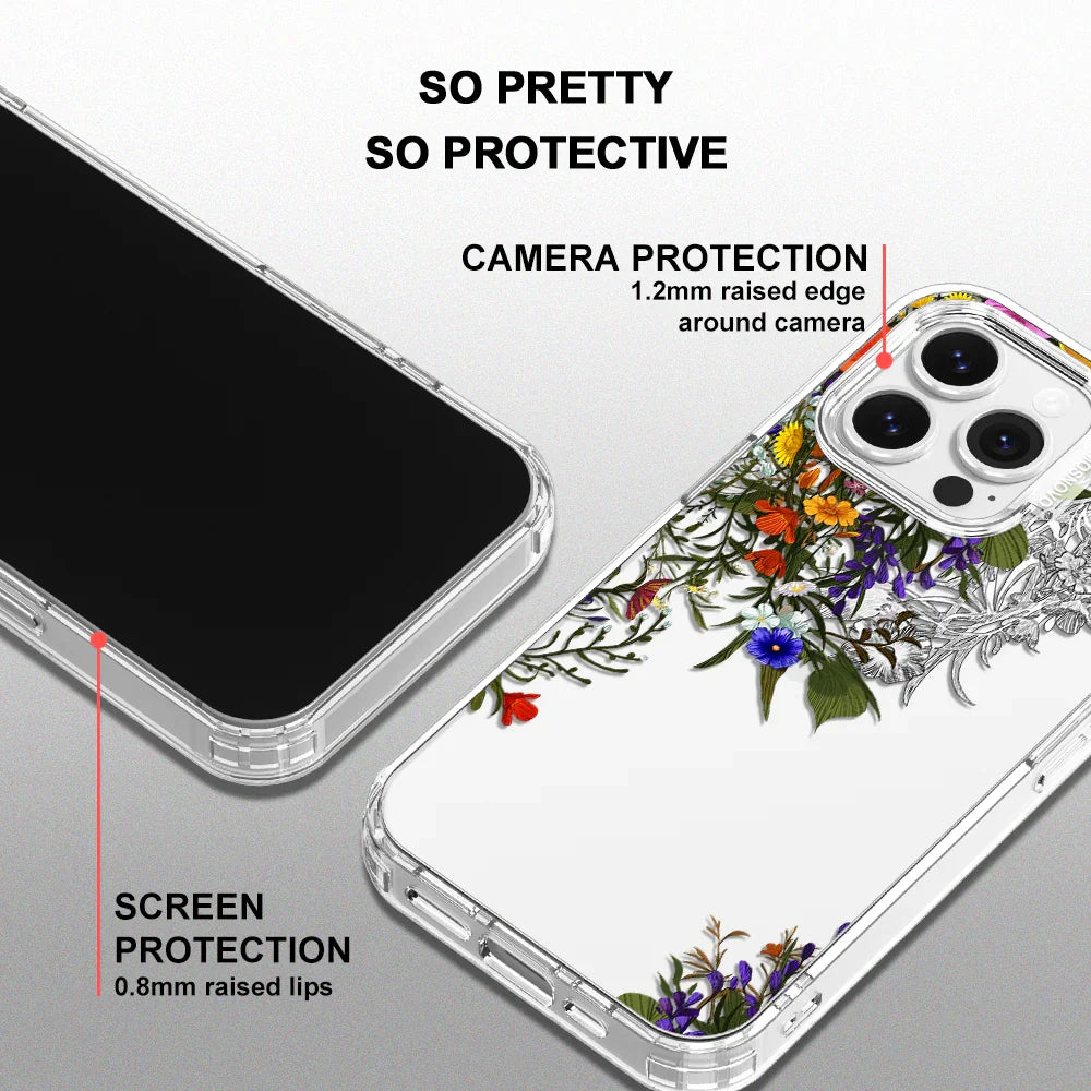 Spring Meadow Phone Case - iPhone 13 Pro Case Clear