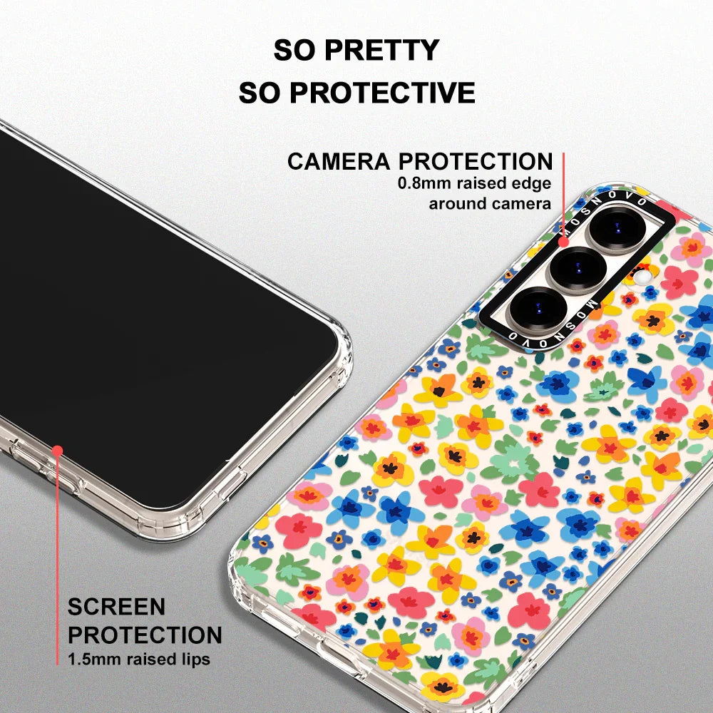 Little Flowers Phone Case - Samsung Galaxy S25 Case