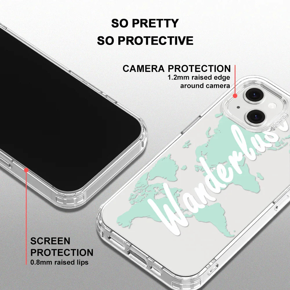 Wanderlust Phone Case - iPhone 13 Case Clear