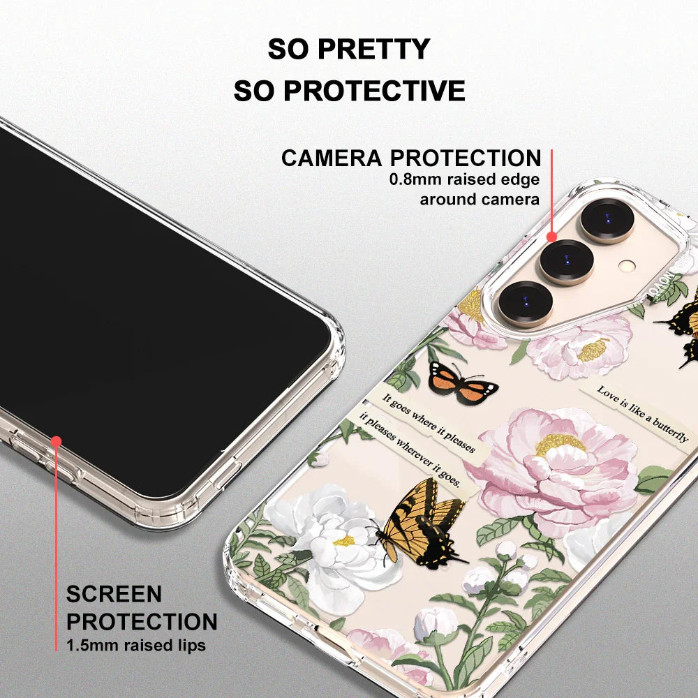 Bloom Phone Case - Samsung Galaxy S24 Plus Case Clear