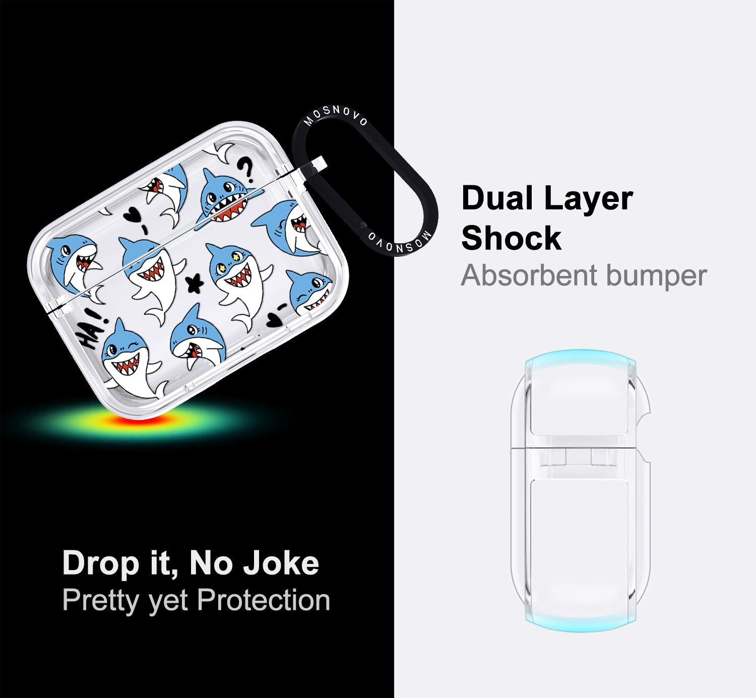 Cute Sharks Airpods Pro 3 Case
