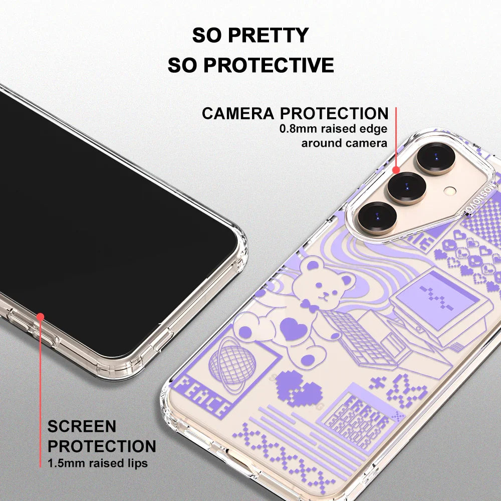 Y2K Aesthetic Phone Case - Samsung Galaxy S24 Case Clear