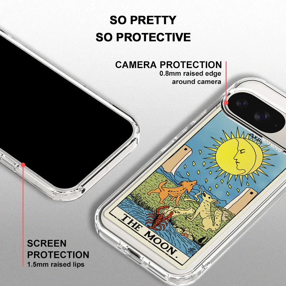The Moon Phone Case - Google Pixel 9 Case Clear