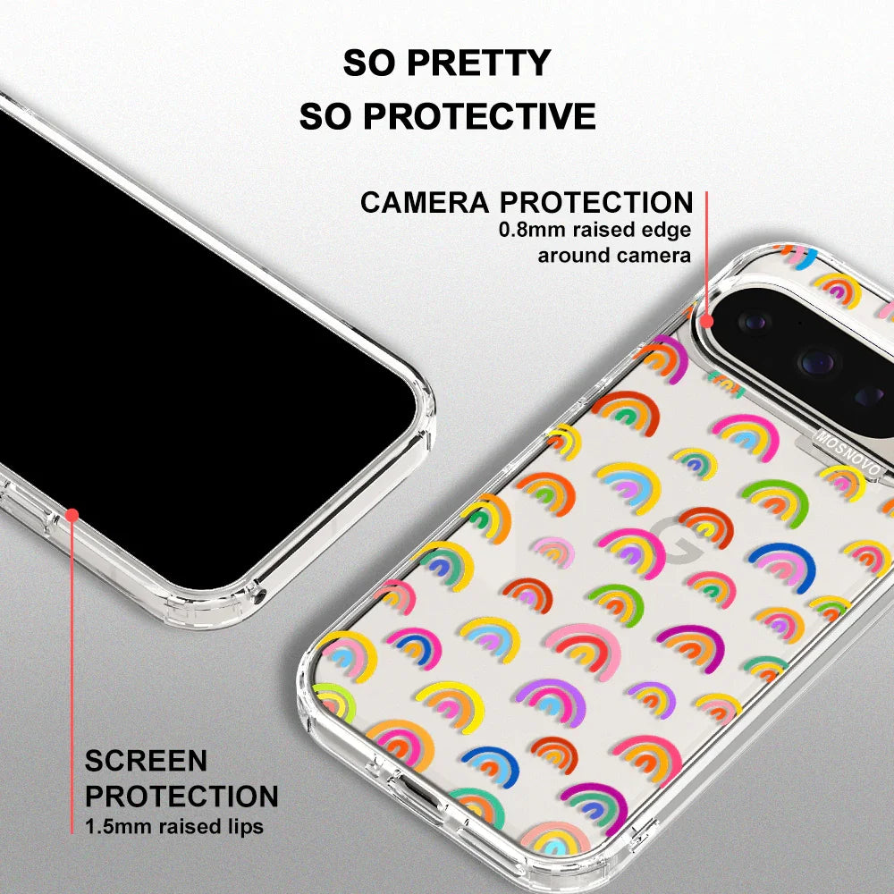 Aesthetic Rainbow Phone Case - Google Pixel 9 Pro Case  MOSNOVO